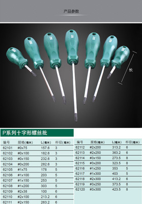 精选好物 世达SATA P系列十字螺丝刀，打造极致维修体验